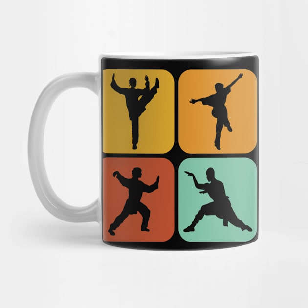 Retro Wushu I Martial Arts I Yin Yang I Qigong I Wushu by Shirtjaeger